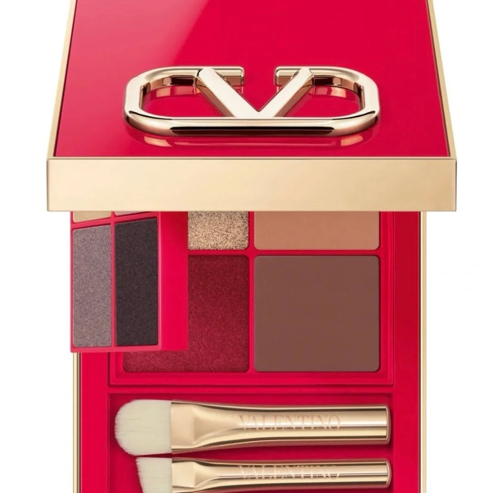 Valentino Red Color-Flip Multi-Look Eye Palette-WHEN IN ROMA - Picture 7 of 7